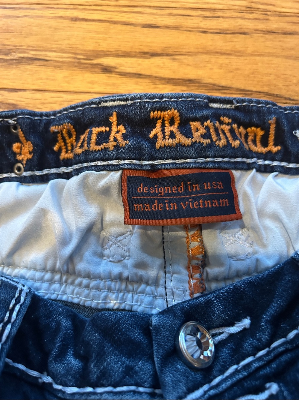 Rock Revival Alana Curvy High Rise Bootcut Jeans size 34 - Picture 4 of 9